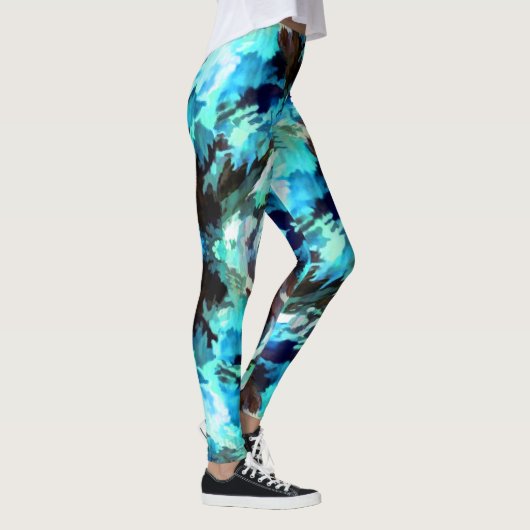 Leggings Camo Bleus (Droite)