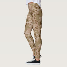 Camo Camouflage Désert Beige Brun Vert