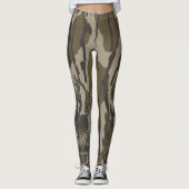 Leggings Camo de Botomland cerf blanc camo de chasse (Devant)