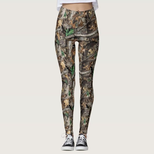 Leggings Camo des arbres de la forêt de chasseurs #1 Leggin (Devant)