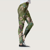 Leggings Camo du circuit vert de l'armée (Droite)