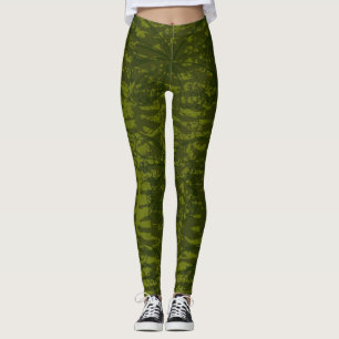 Leggings camo farfalla