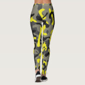 Leggings Camo Jaune de l'armée | Légendes (Dos)