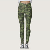Leggings Camo numérique vert (Devant)