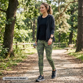 Leggings Camo numérique vert