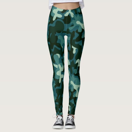 Leggings Camo Oceana Signature (Devant)