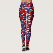 Leggings Camo patriotique (Dos)