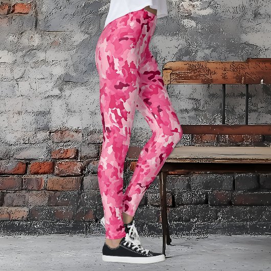 Leggings Camo rose