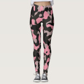 Leggings Camo rose (Devant)