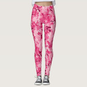 Leggings Camo rose (Devant)