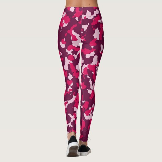 Leggings Camo rose (Dos)