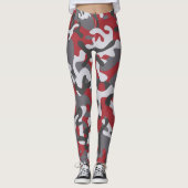 Leggings Camo rouge de l'armée | Légendes (Devant)