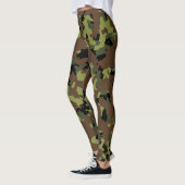 Leggings Camo vert (Gauche)