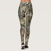Leggings camoflage camoflage camping motif aveugle (Dos)