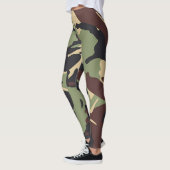 Leggings Camou Brown vert (Gauche)
