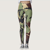 Leggings Camou Brown vert (Devant)