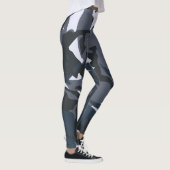 Leggings Camou gris (Droite)