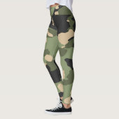 Leggings Camou vert (Gauche)