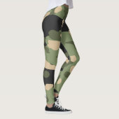 Leggings Camou vert (Droite)