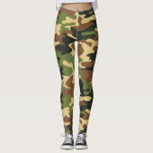 Leggings camouflage (Devant)