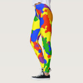 Leggings Camouflage arc-en-ciel (Gauche)