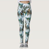 Leggings Camouflage arctique fragile (Devant)