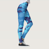Leggings Camouflage bleu (Droite)