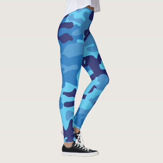 Leggings Camouflage bleu (Droite)