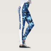 Leggings Camouflage bleu PERSONNALISER (Droite)