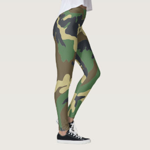 Leggings Camouflage Bois Camouflage