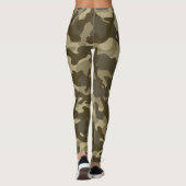 Leggings Camouflage central (Dos)
