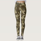 Leggings Camouflage central (Devant)