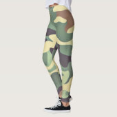 Leggings Camouflage classique en bois (Gauche)