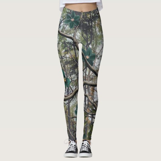 Leggings Camouflage de chasse des femmes (Devant)