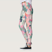 Leggings Camouflage de chat Pastel Colours (Gauche)