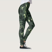 Leggings Camouflage de chat vert foncé (Droite)