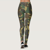Leggings Camouflage de forêt (Dos)