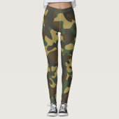 Leggings Camouflage de forêt (Devant)