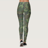 Leggings Camouflage de la jungle (Dos)