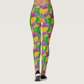 Leggings Camouflage de Pointillize d'aquarelle de mardi (Dos)