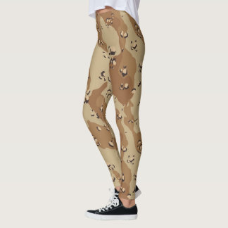 Leggings Camouflage du désert Motif militaire