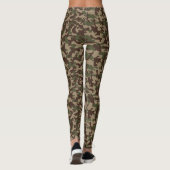 Leggings Camouflage en bois profond (Dos)
