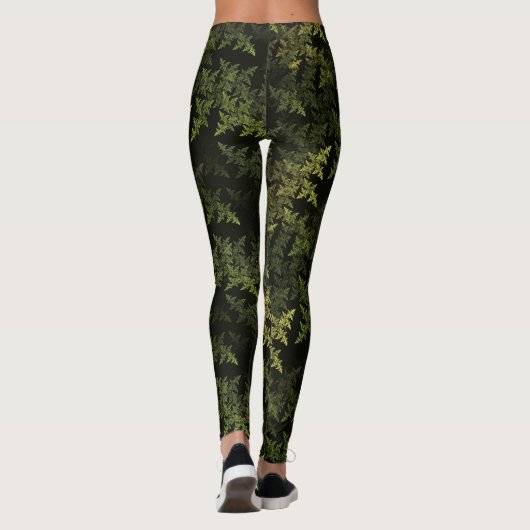 Leggings Camouflage fractal (Dos)