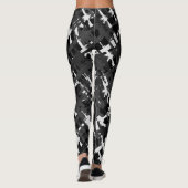 Leggings Camouflage Fusils de style militaire pistolet Camo (Dos)