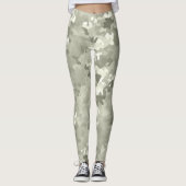 Leggings Camouflage Gris (Devant)