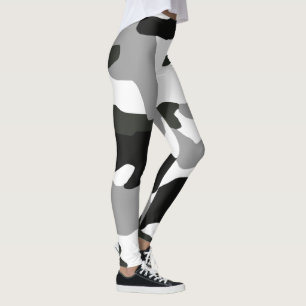 Leggings Camouflage gris urbain no 15 imprimé