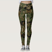Leggings Camouflage Jah Armée (Devant)