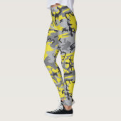 Leggings Camouflage jaune et gris, Militaire, Armée (Gauche)