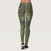 Leggings camouflage militaire (Dos)