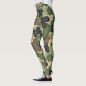 Leggings Camouflage militaire classique Style Motif sans fa (Gauche)